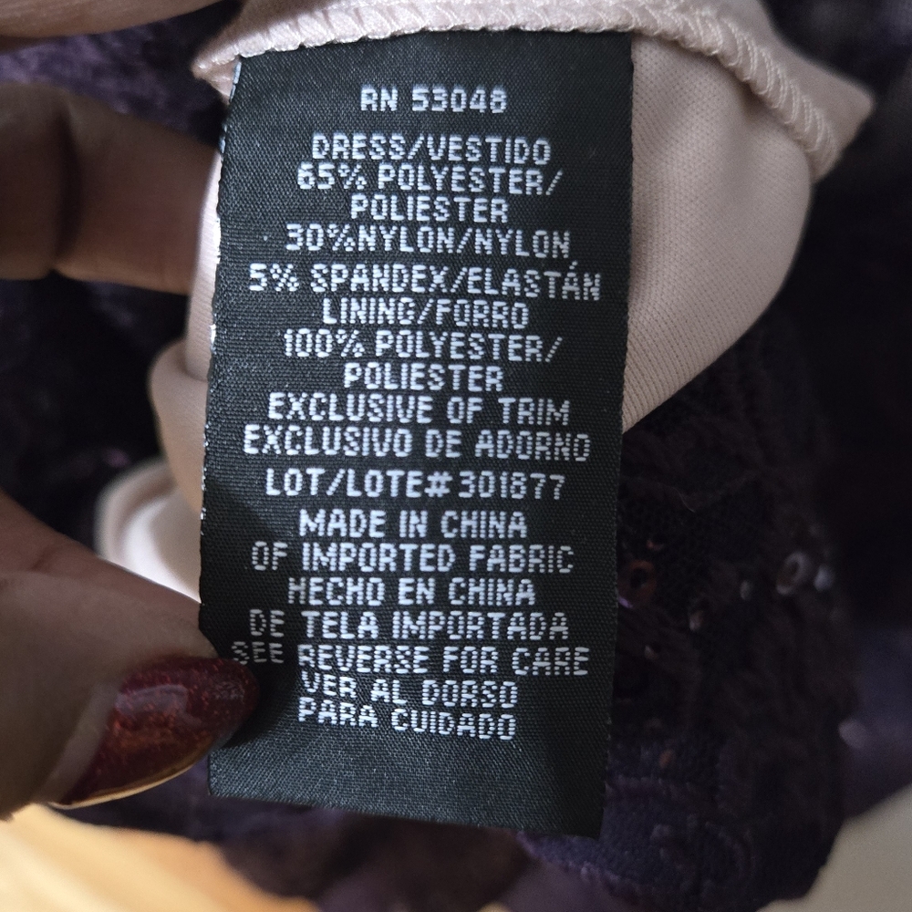 SIZE 10 SPECIAL OCASSION DRESS - Picture 8 of 8